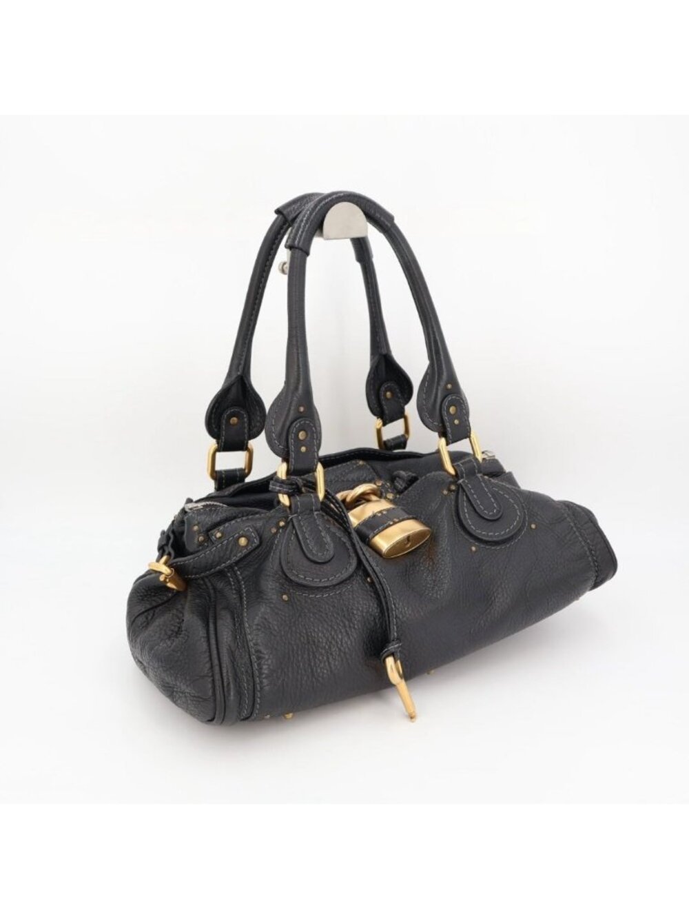 Loewe Paddington Bag Black Leather Handbag